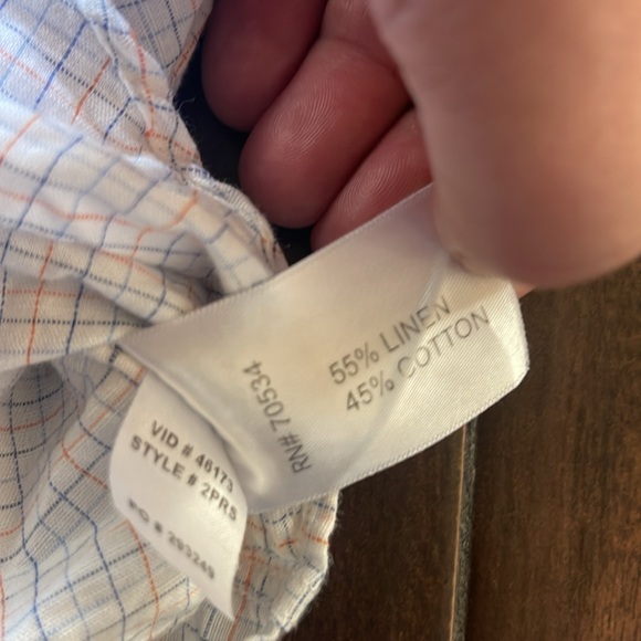 Orvis - Portuguese linen button down - L - Picture 3 of 5